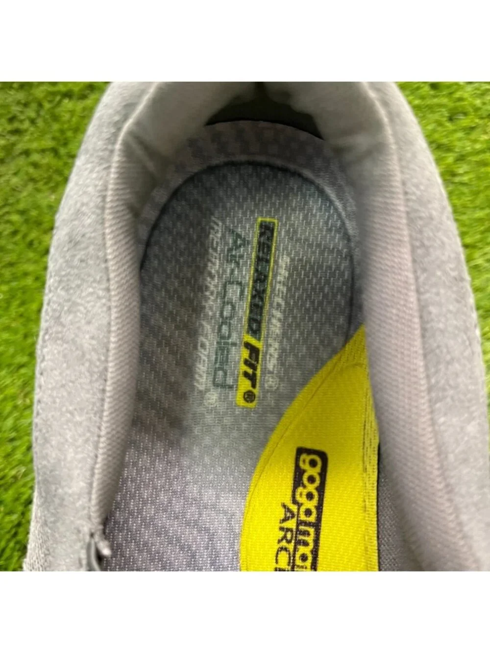 Skechers Palmero Matthis Mens Size 12 Charcoal Gray Casual Classic Slip On Shoes